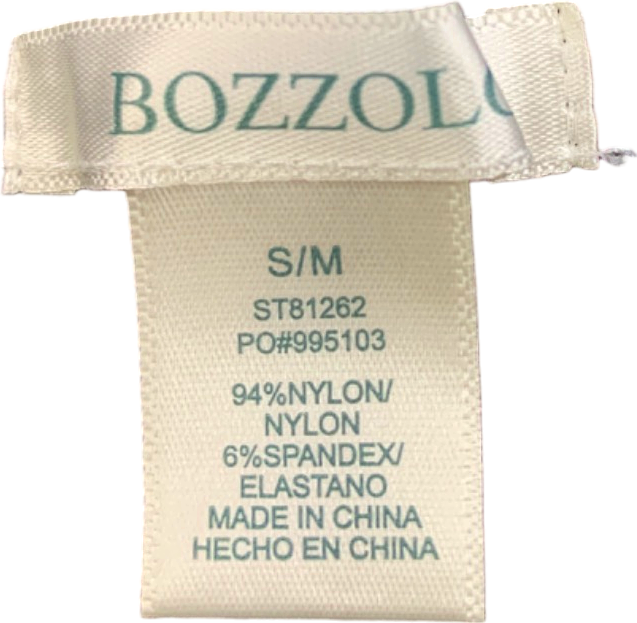 Bozzolo Black Cropped Tank Top S/M