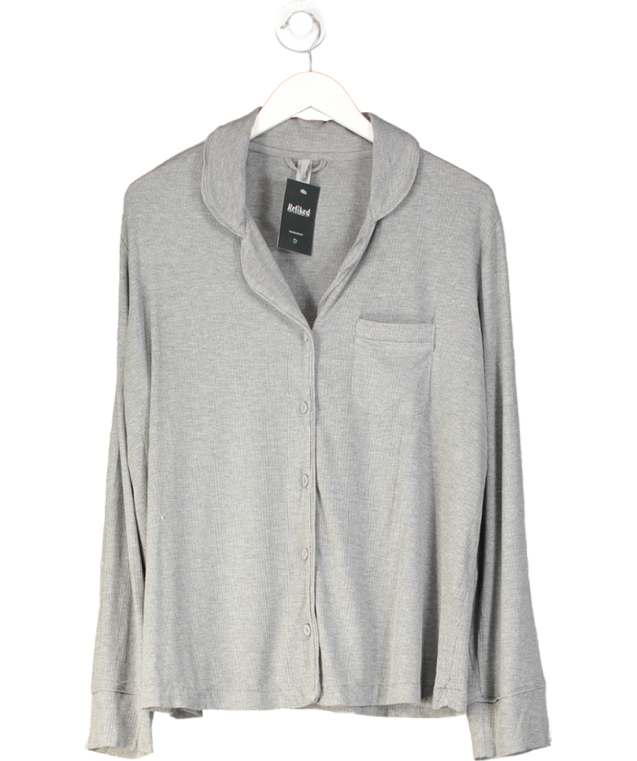 SKIMS Grey Soft Lounge Sleep Top UK L