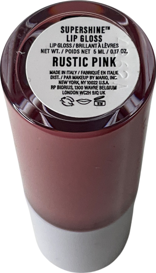 by mario Supershine Lip Gloss Rustic Pink 5ml
