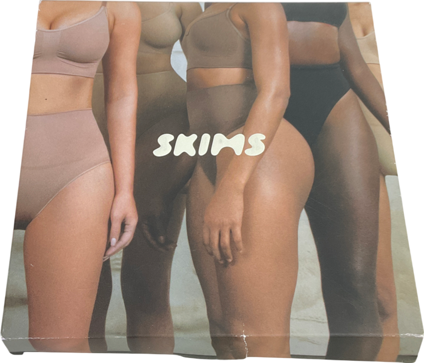 SKIMS Brown Core Control Thong - Cocoa UK XXL