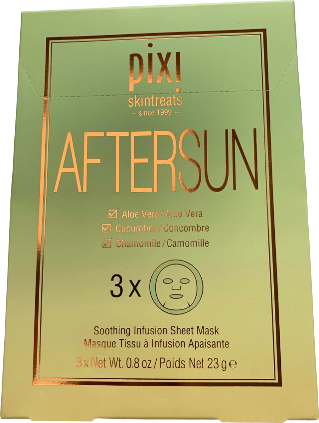 Pixi Aftersun Soothing Infusion Sheet Mask 23g