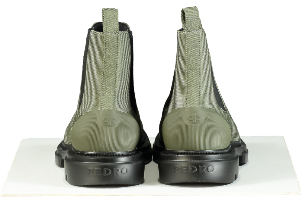 PEDRO Green Chelsea Boots UK 8 EU 42