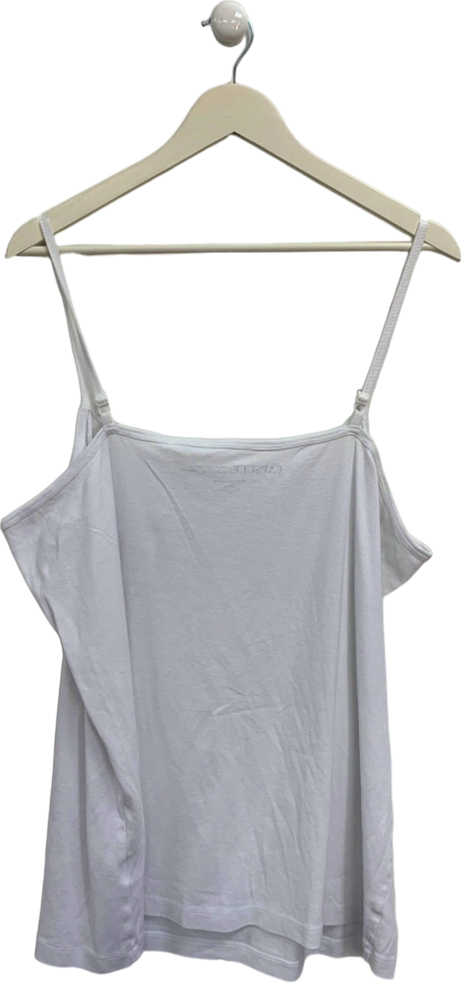 Capsule White Camisole Top UK 30