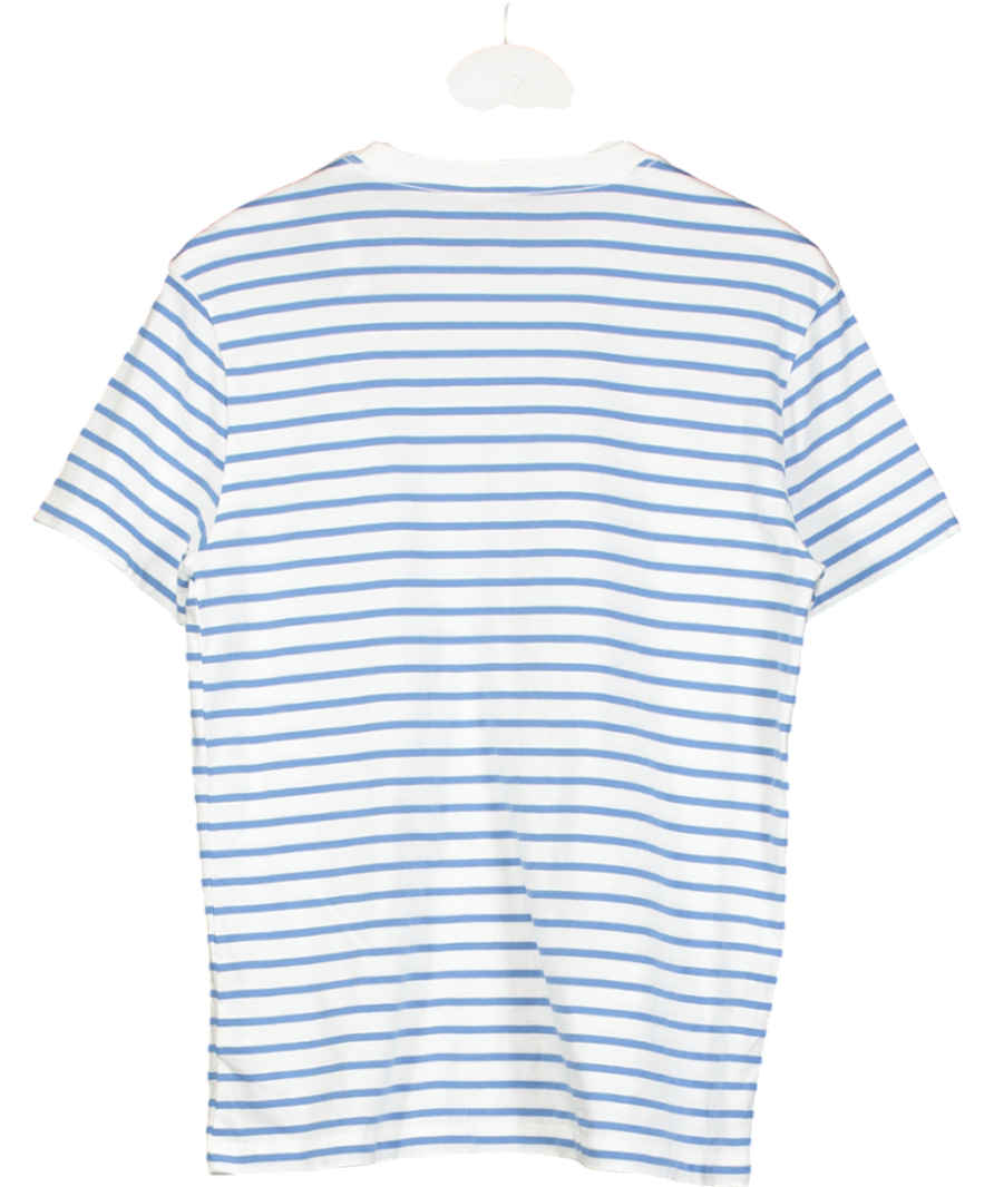 GAP Blue Cotton-modal Crew Neck T-shirt UK S