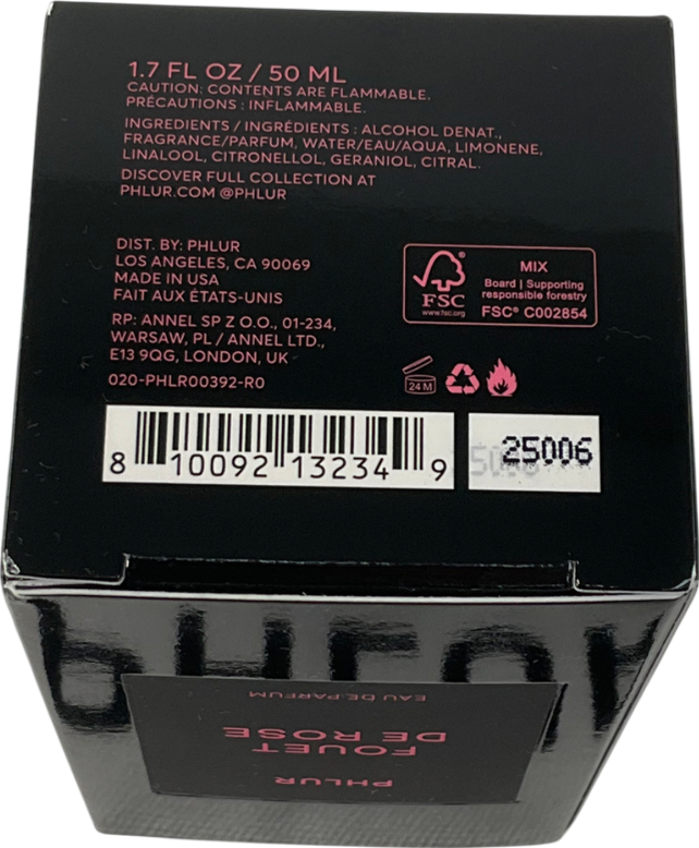 phlur Rose Whip Eau De Parfum Rose Whip 50ml