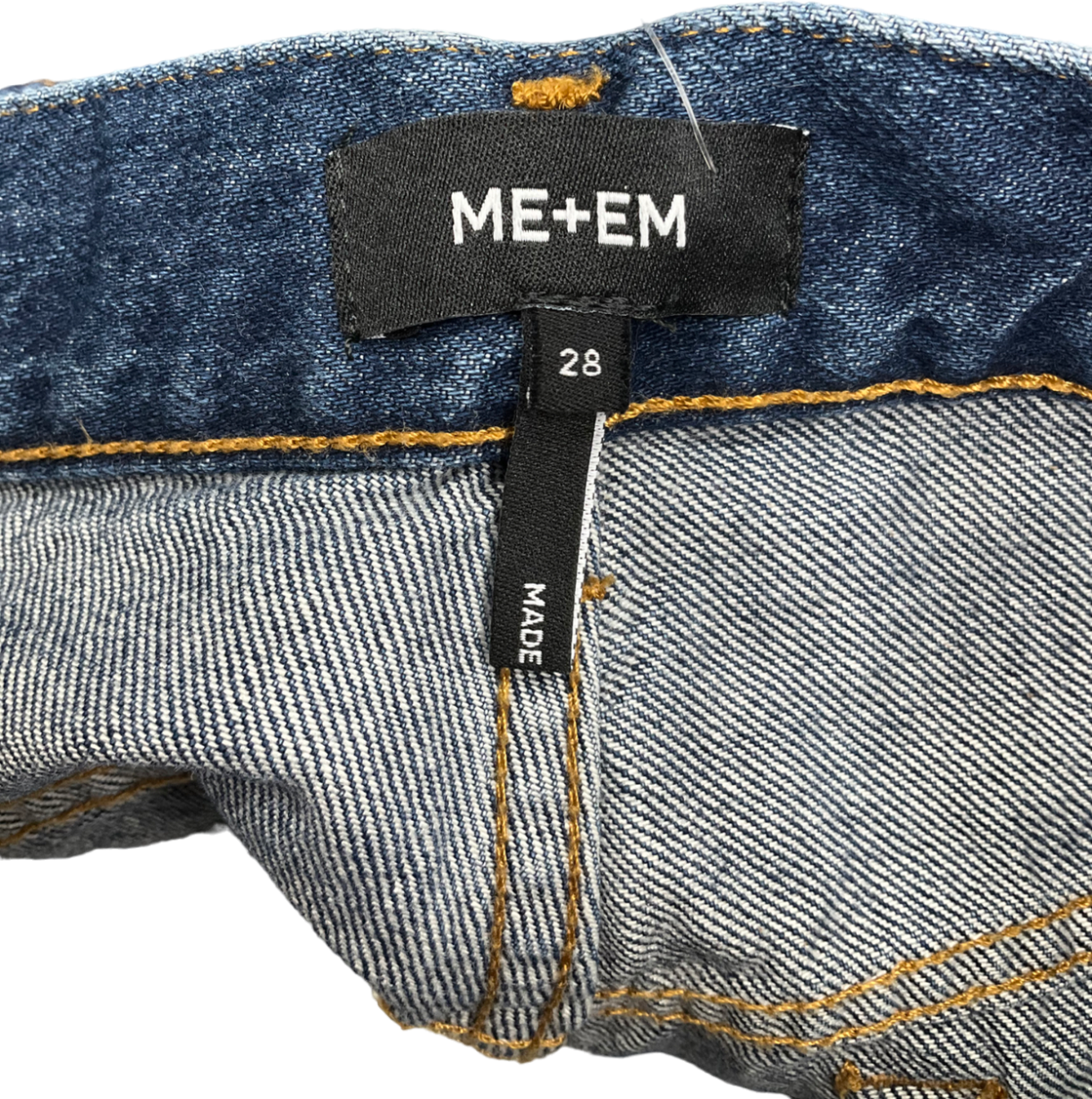 ME+EM Blue Wide Leg Jeans Size W28