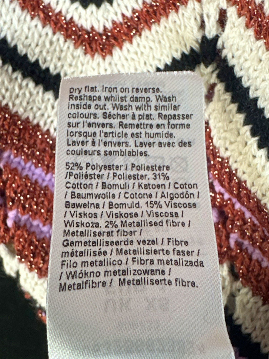 River Island Multicoloured Maxi Dress XS