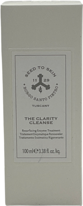 seed to skin The Clarity Cleanse Resurfacing Enzyme Treatment 100ml