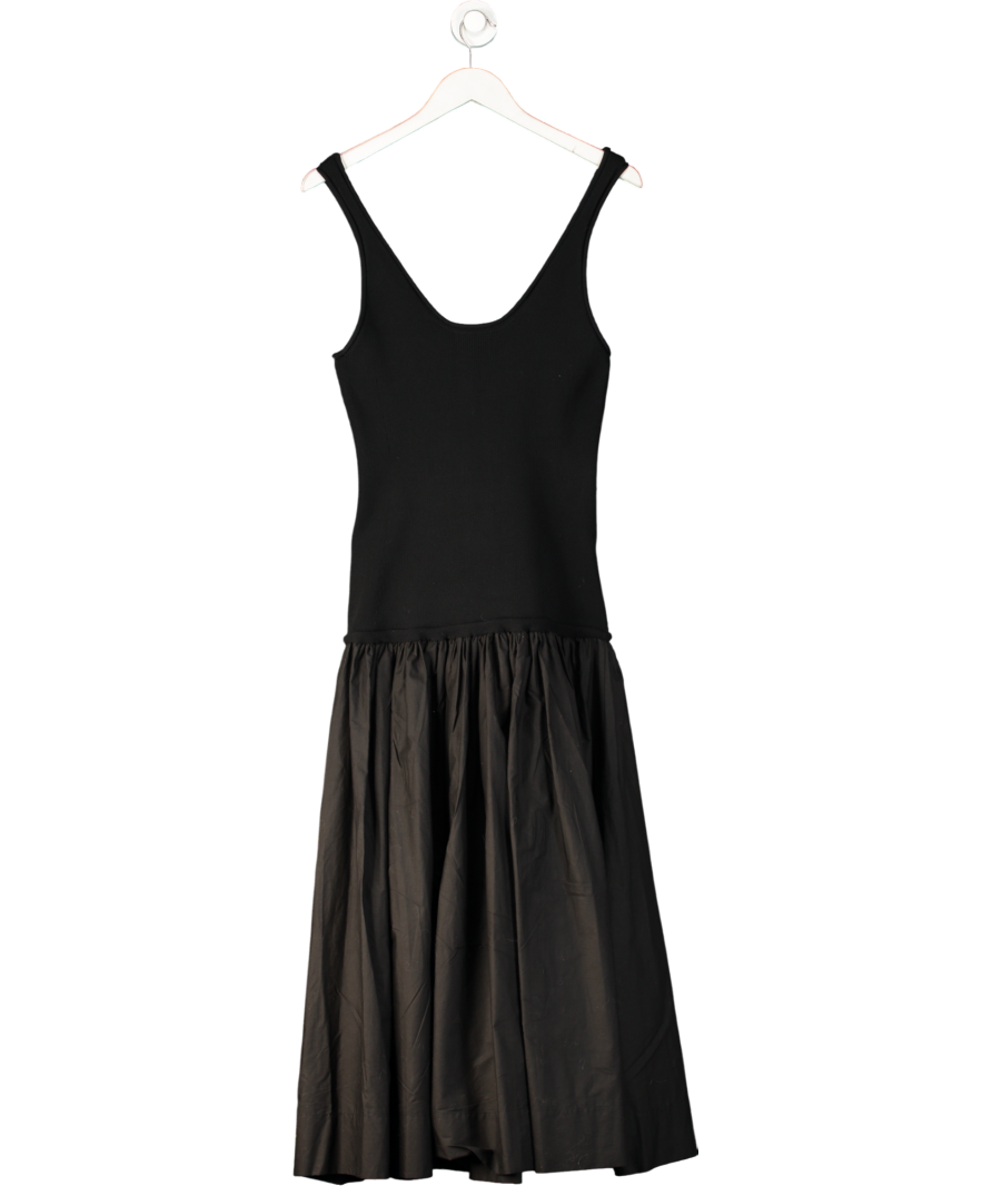 A.L.C. Black Drop Waist Maxi Dress UK M