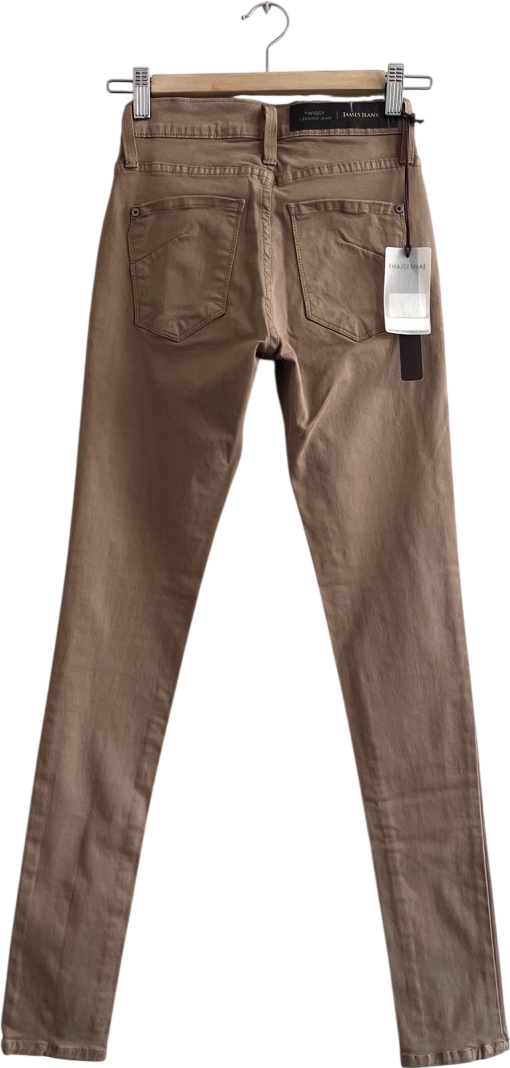 JAMES JEANS Beige Skinny Legging Jeans W24
