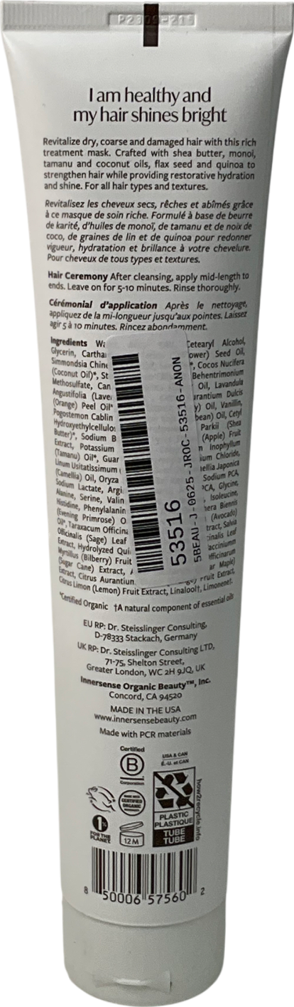 innersense Hydrating Hair Masque 177ml