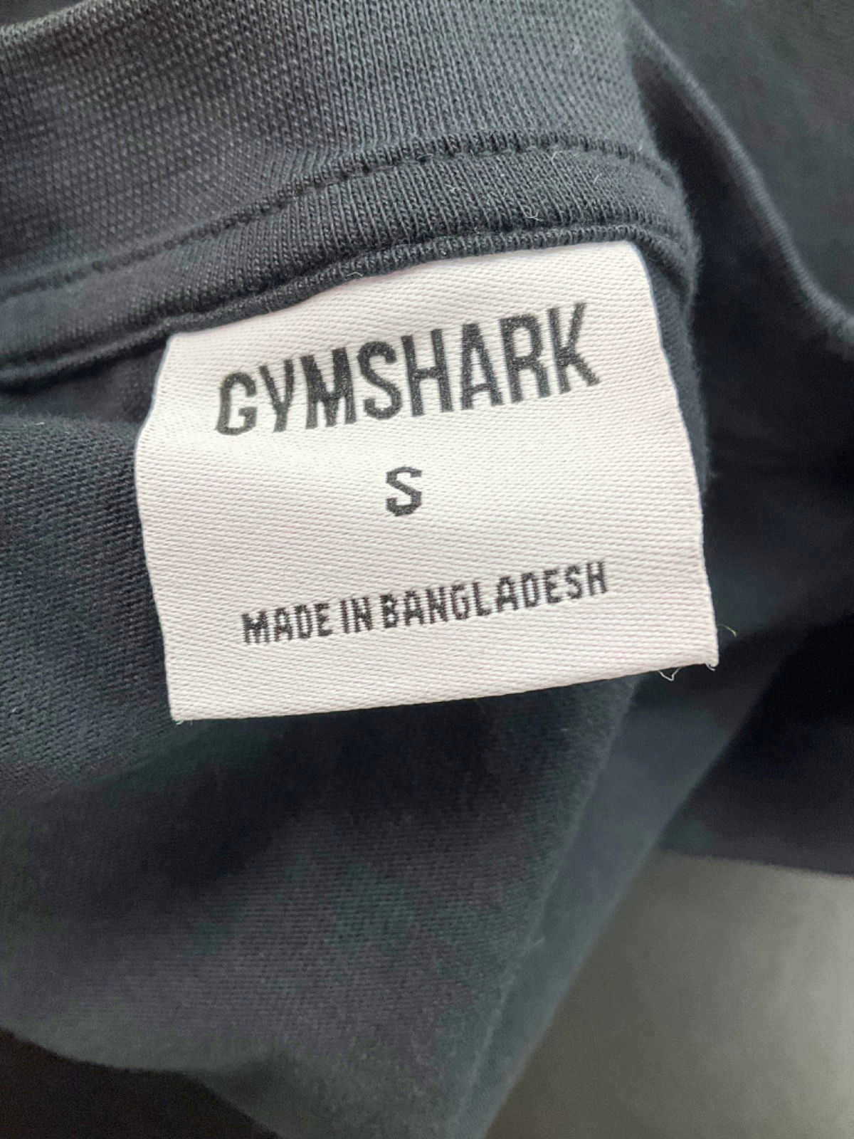 Gymshark Black Lifting Essentials T-Shirt UK S