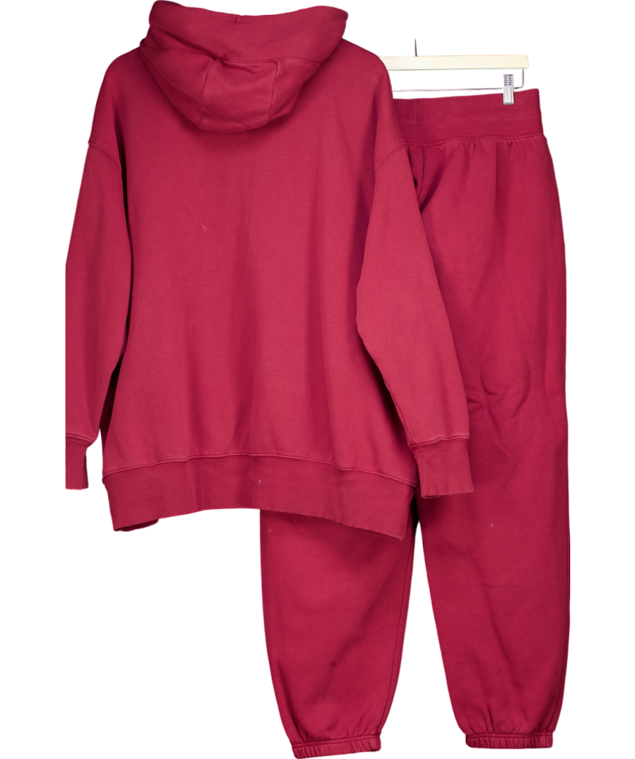 Nike Red Hoodie And Joggers Tracksuit UK XL