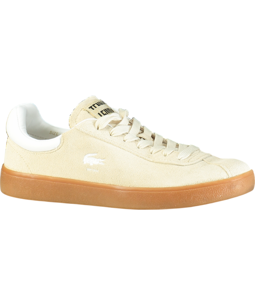 Lacoste Beige Baseshot Suede Sneakers UK 5 EU 38 👠