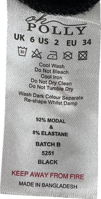 Oh Polly Black One Shoulder Cut Out Ruched Maxi Dress UK 6