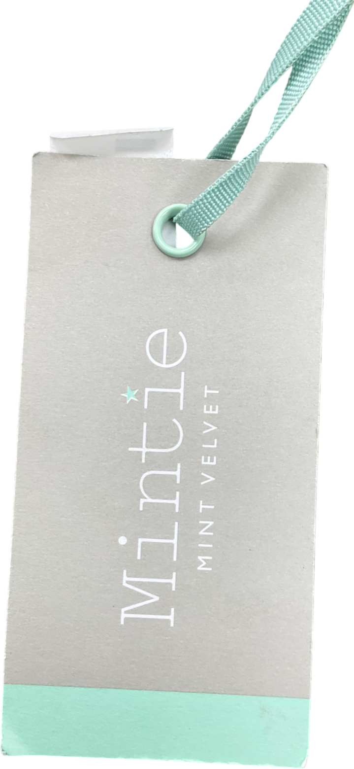 Mintie by Mint Velvet Green Star Embroidered denim Shacket 9 Years