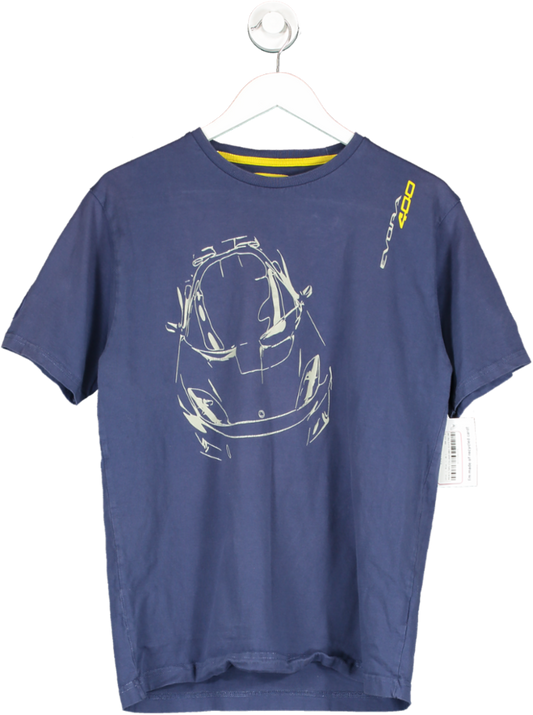 Lotus Blue Evora T Shirt UK L