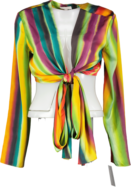 Ronny Kobo Multicoloured Avianna Top UK M