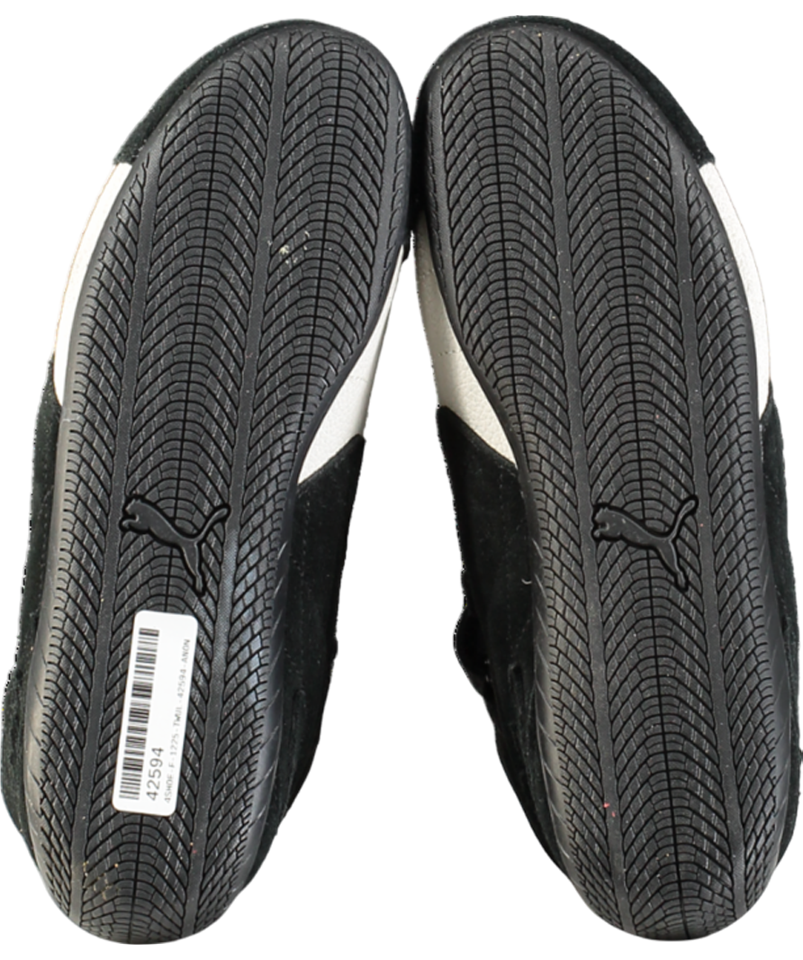 Puma Black / Warm White Speedcat Mid Sneakers Unisex UK 4 EU 37 👠