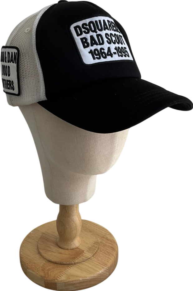 DSQUARED2 Black Bad Scout Baseball Cap One Size