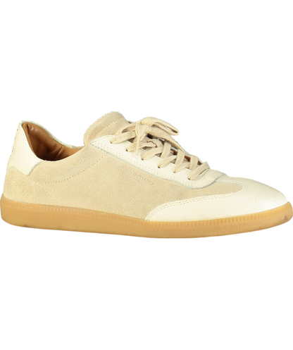 Russell & Bromley Beige Toe Lace Up Thin Sole Trainers UK 7 EU 41 👞