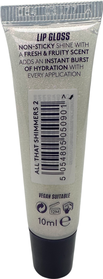 Makeup Gallery Gloss Over It Lip Gloss Shade All That Shimmers 2 10ml