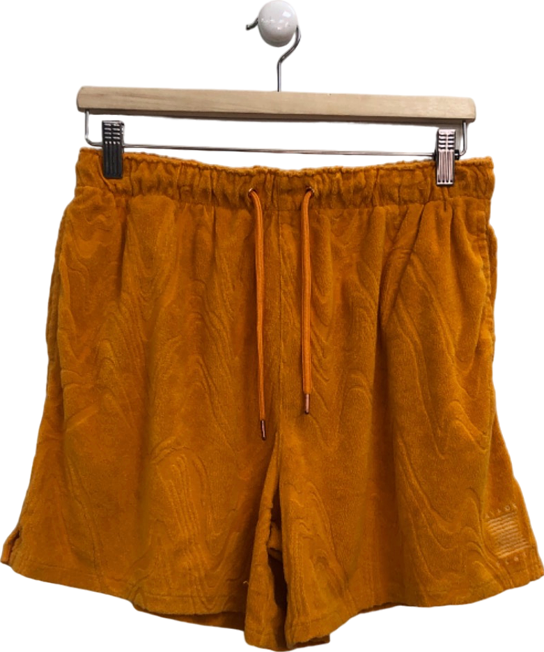 Fenty Orange Terry Cloth Shorts UK S