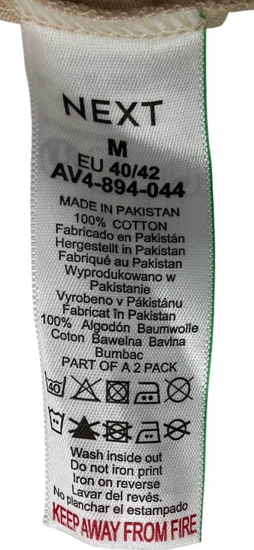 Next Pink Graphic Short Sleeve Crewneck UK M