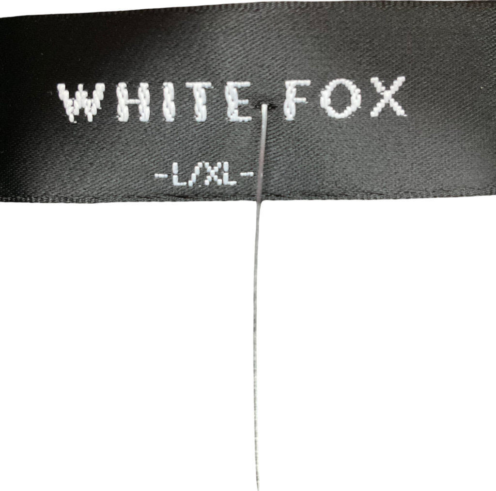 White Fox Grey Rainy Day's Bomber Jacket Charcoal UK L/XL