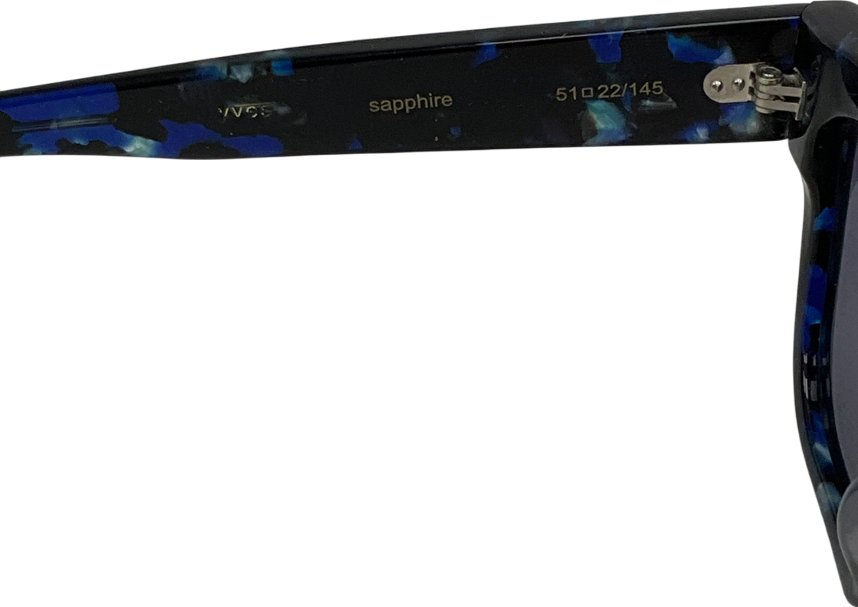 ace & tate Allen Small Blue Sunglasses