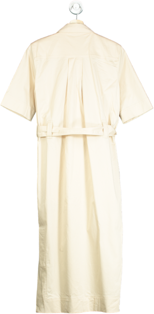 Reiss Cream Shirtdress UK 6