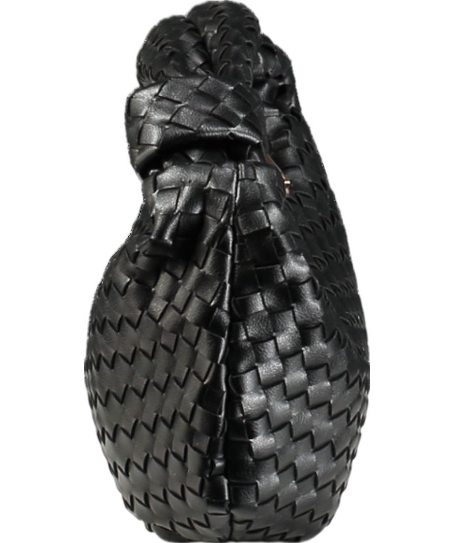 Meli Bianco Drew Small Woven Bag - Black