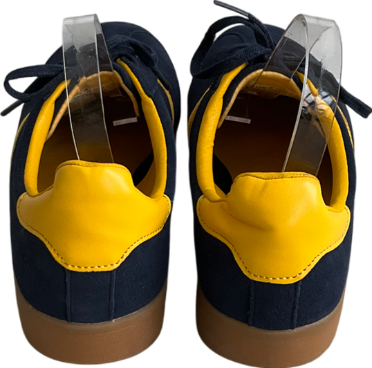 M&S Blue Suede Trainers UK 8 EU 41 👠