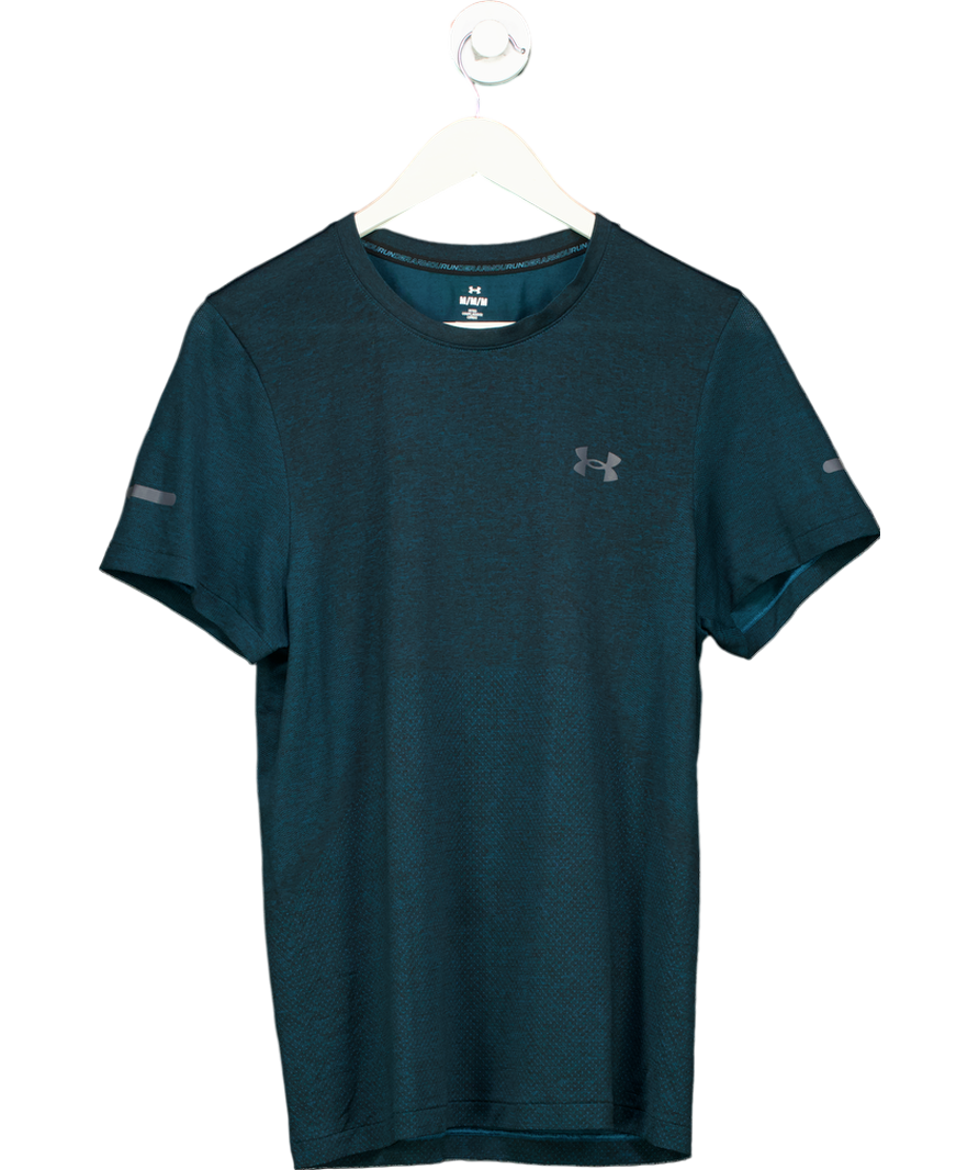 Under Armour Green Men's Ua Seamless Stride Short Sleeve UK M