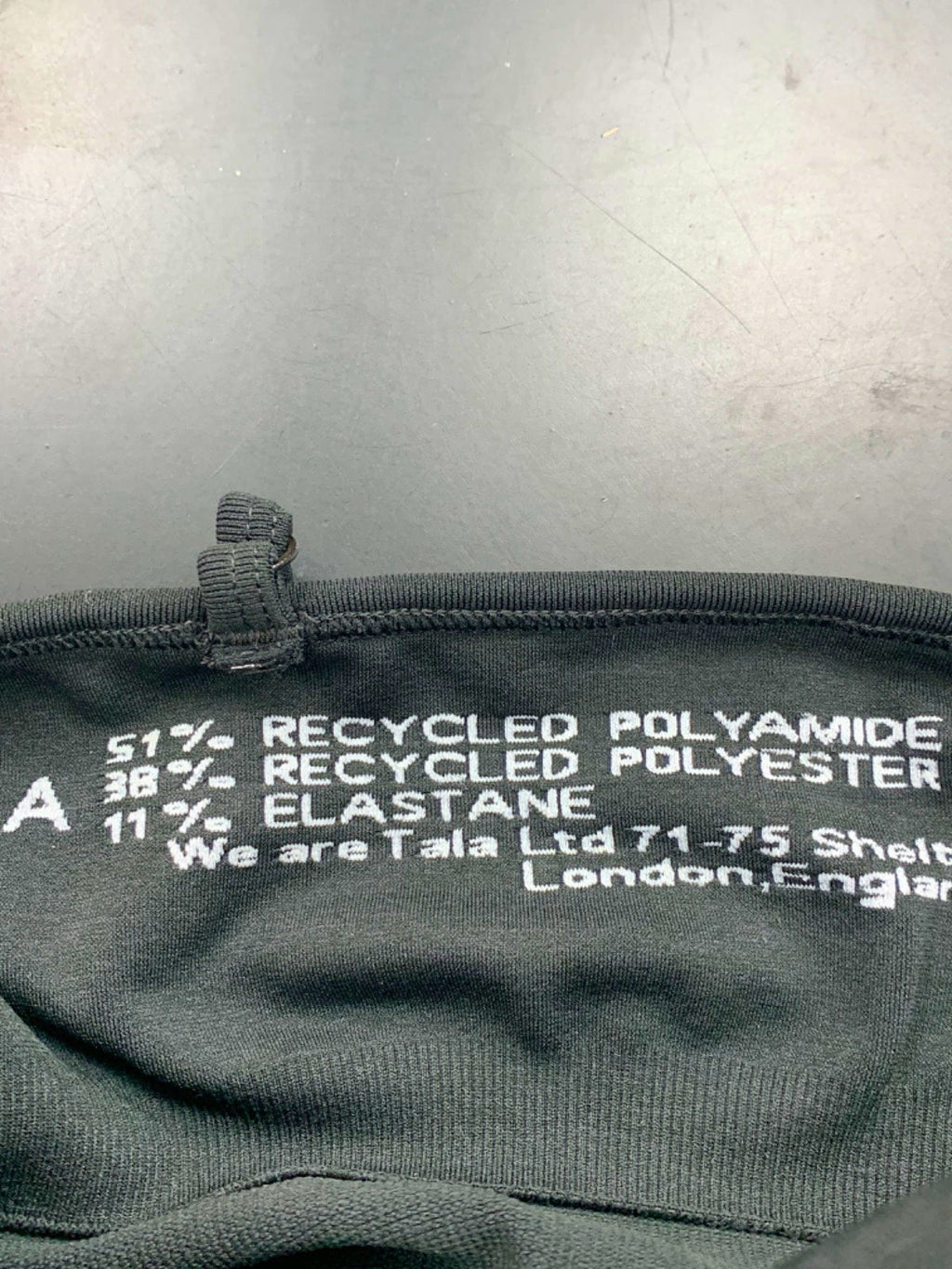 TALA Black Sculpt Seamless Unitard UK S