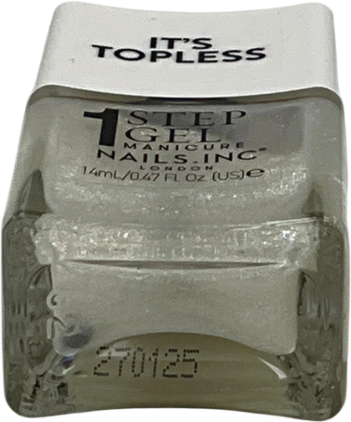 Nails Inc 1-step Gel It's Topless Nail Polish Sydney 14ml