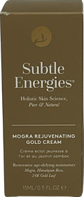 subtle energies Rejuvenating Gold Cream Moisturiser 15ml