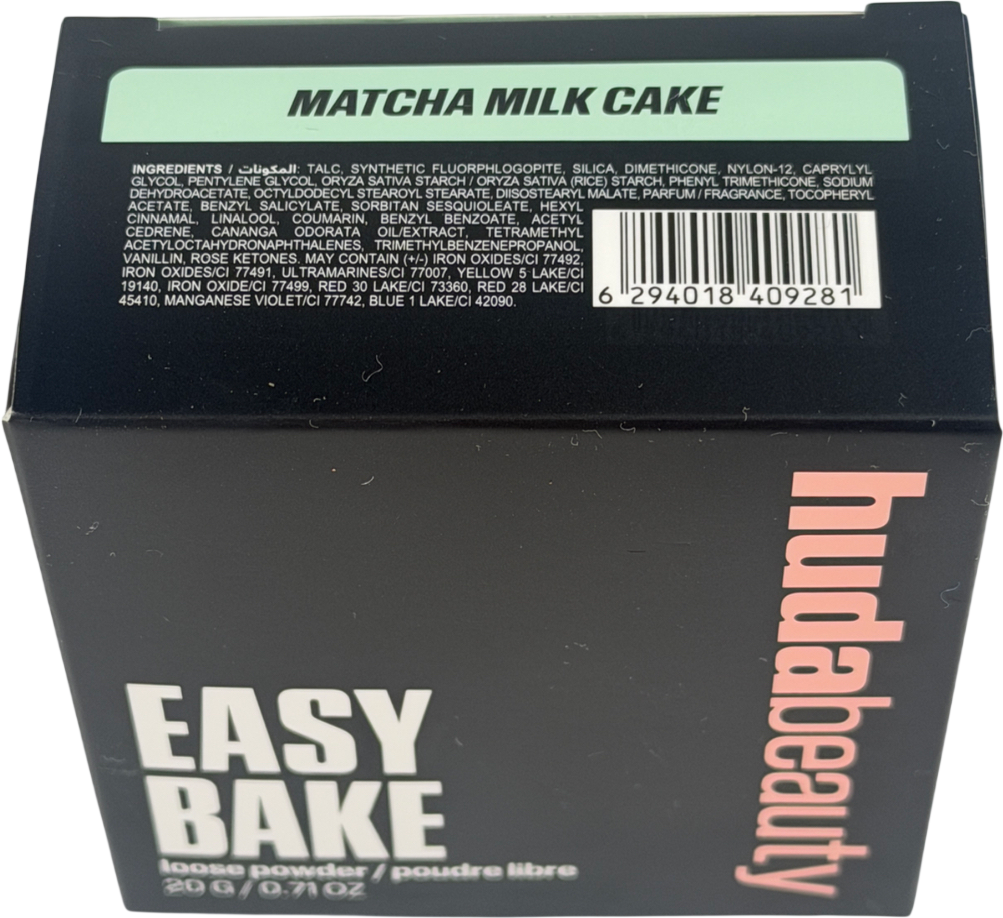 Huda Beauty Easy Bake Loose Baking & Setting Powder Matcha Milk Cake 20g