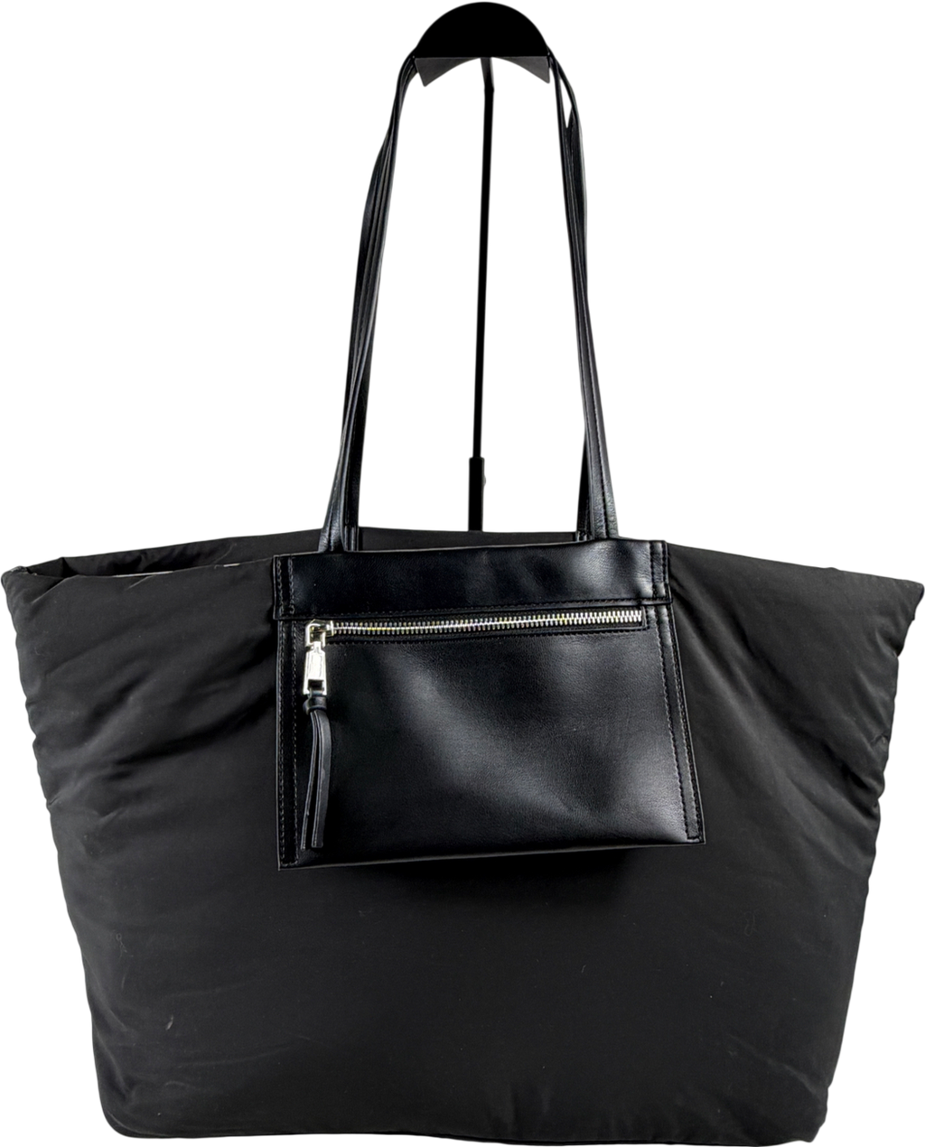 M&S Black Nylon Tote Bag