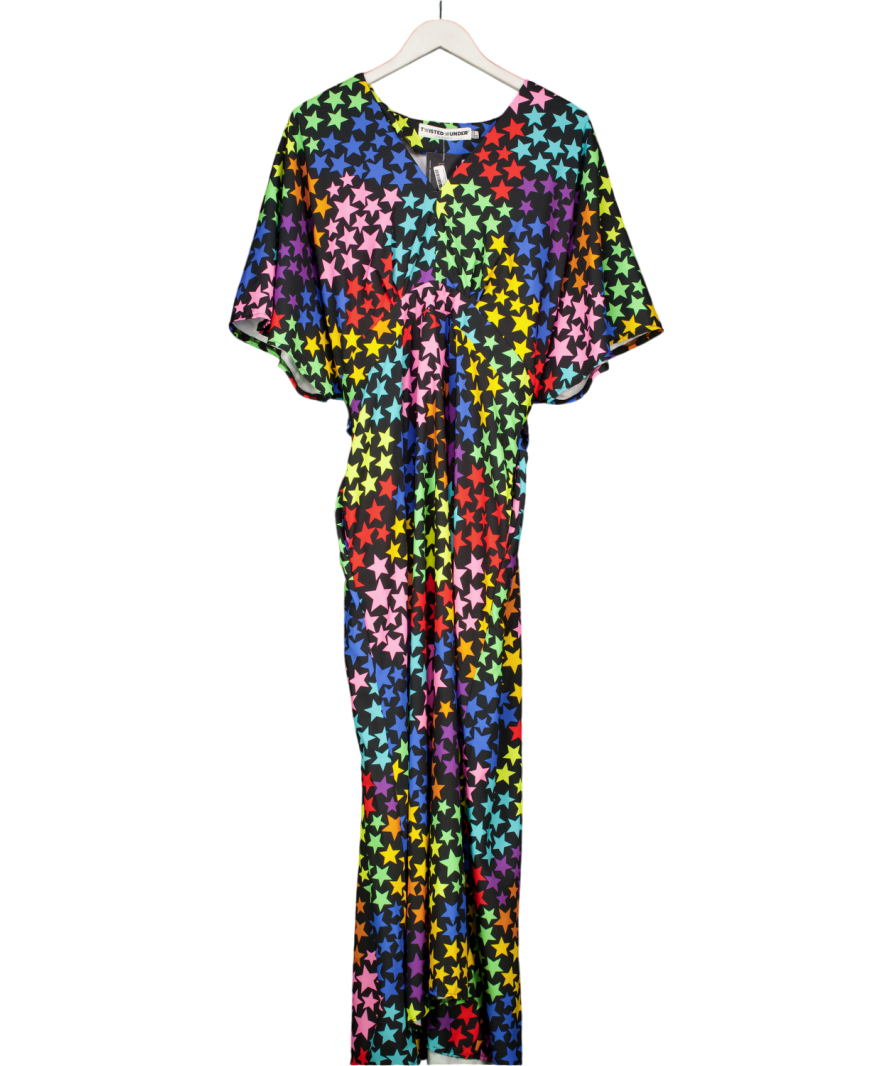 Twisted Wunder Multicoloured Vivenne Maxi Dress UK 20