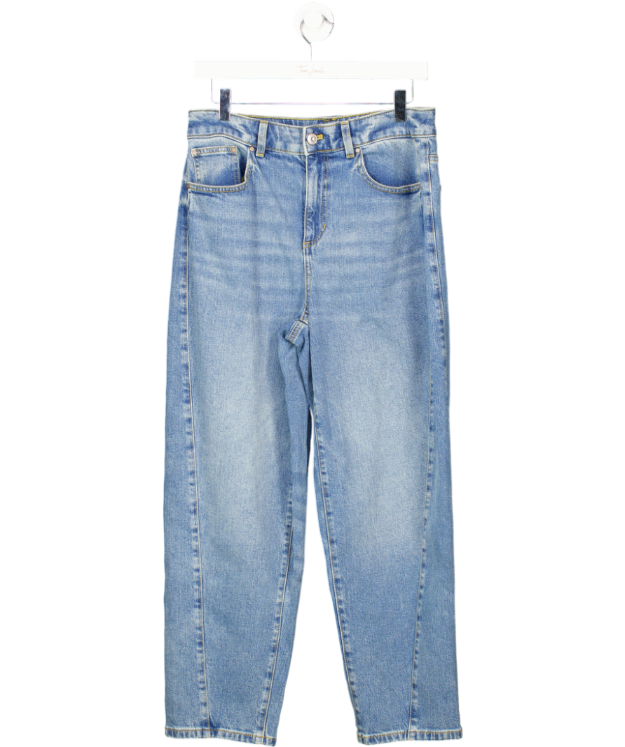 Talbots Mid Blue Relaxed Barrel Leg Jeans Us6 UK 10