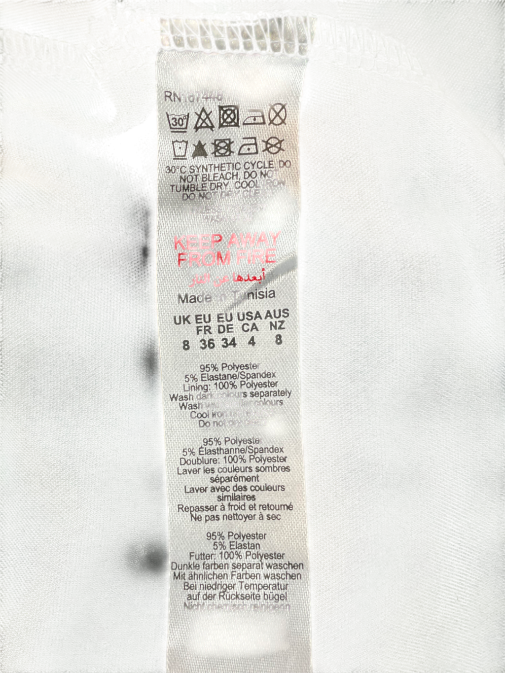 PrettyLittleThing Black Cut Out Mesh Long Top UK S