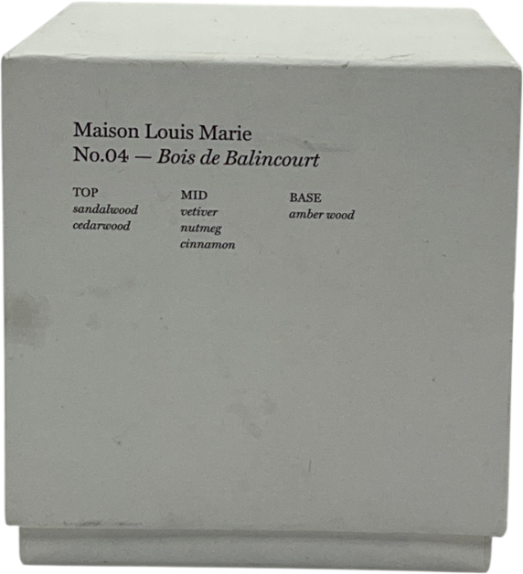 Maison Louis Marie No.04 Bois De Balincourt Candle One Size