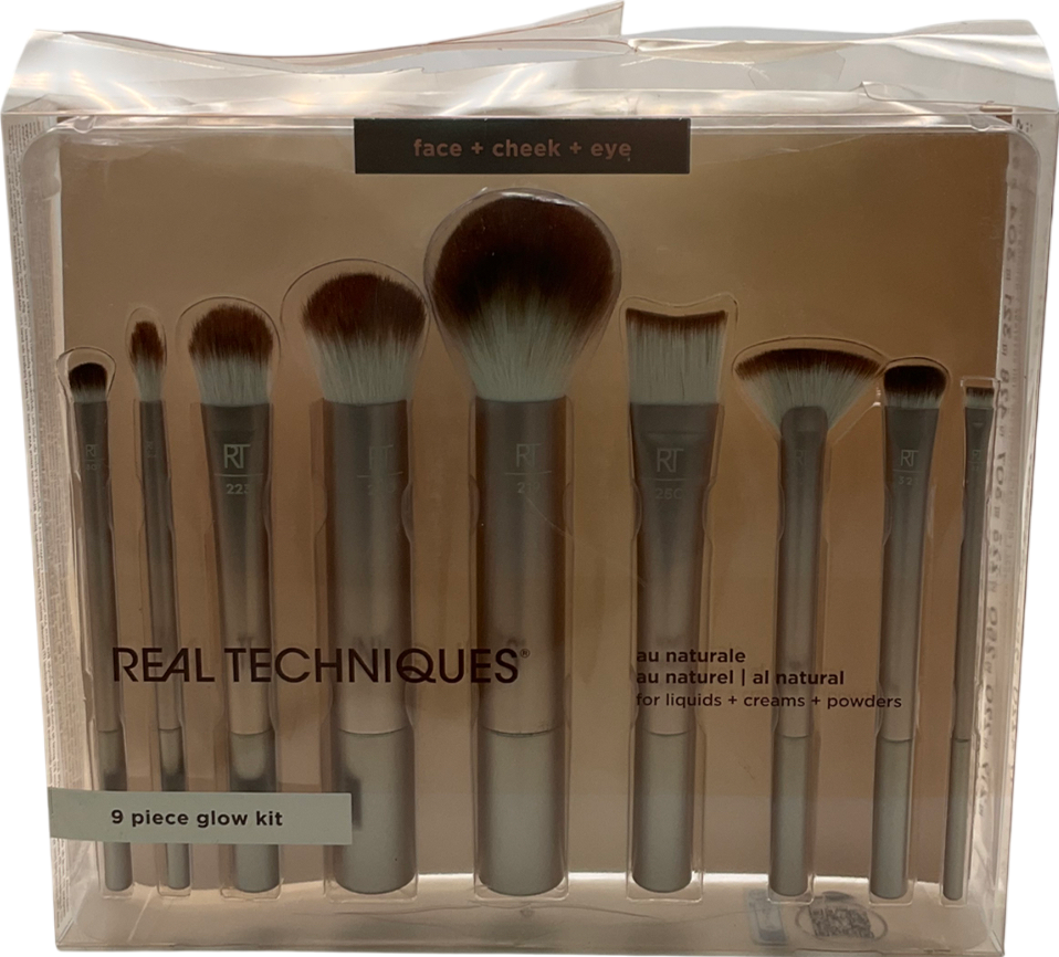 Real Techniques Au Naturale Complete Brush Kit 9 piece