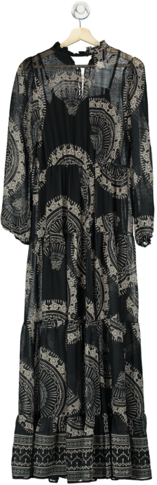 Friends Like These Millie Mackintosh Black/White Printed Dress No Size