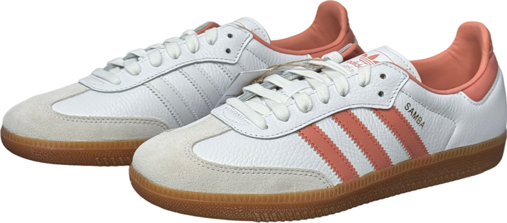 adidas Adidas Samba Og W Pink Clay & White Trainers UK 7.5 EU 40.5 👠