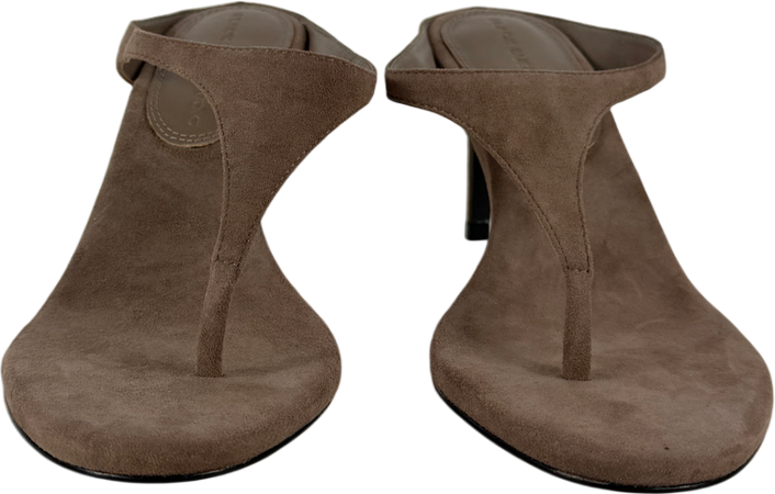 BLACK SUEDE STUDIO Brown Laurel 65 Mule UK 4.5 EU 37.5