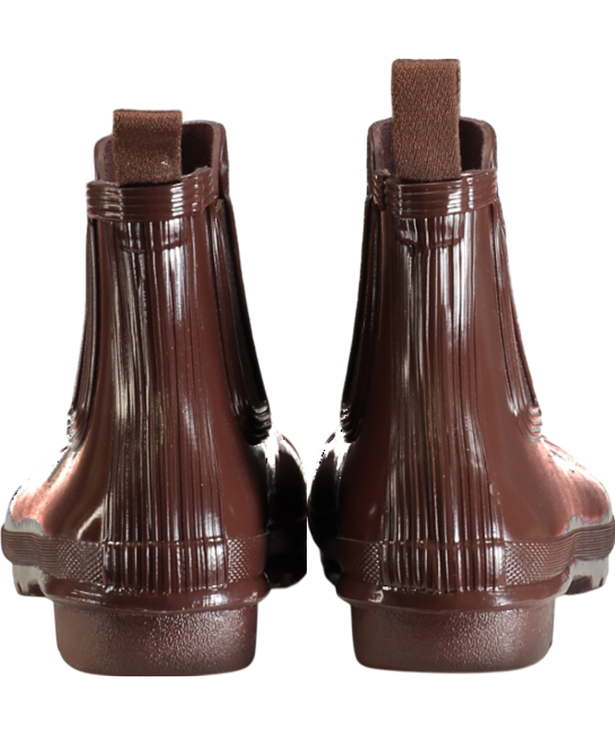 Hunter Brown Original Chelsea Boots UK 6