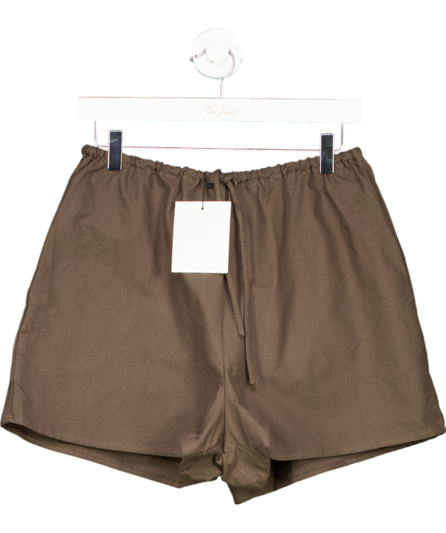 DISSH Brown Minnie Bitter Cotton Short UK 8