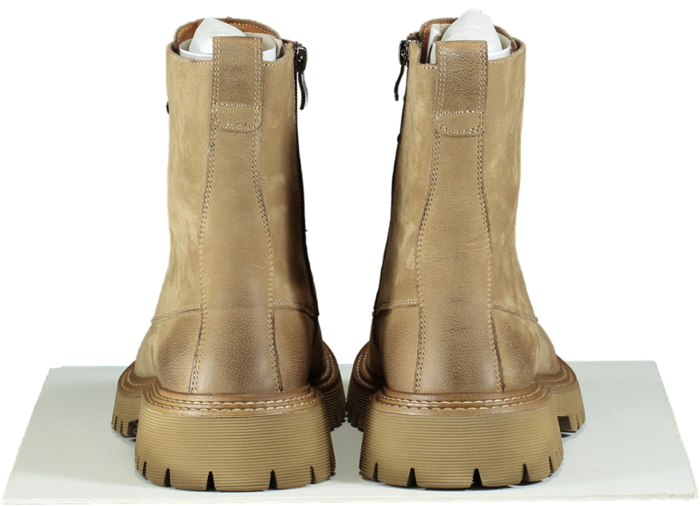 Steve Madden Tan Wolf Wheat Nubuck Boots UK 11